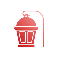 Street Light vector icon