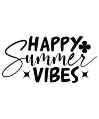 Summer T-Shirt Design vector, Vacation Shirts, Beach vibes, Happy summer, Hello summer, Sun in the fun,

