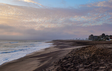 coast and beach in Swakopmund town, Namibia, Africa. 6.05.2024