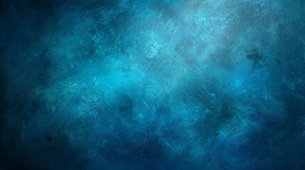 abstract dark blue teal gradient background with shining light and grungy texture