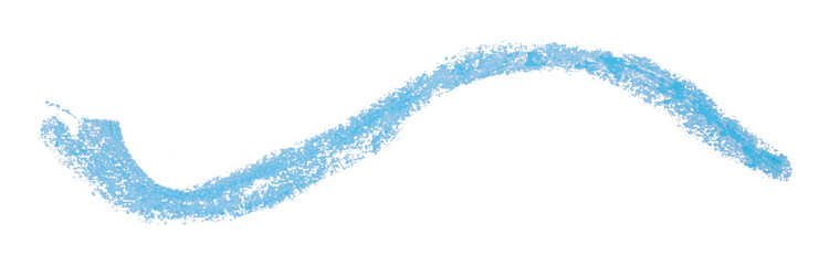 light blue pencil strokes isolated on transparent background