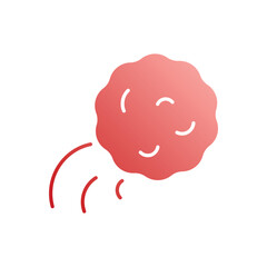 Snow Ball vector icon