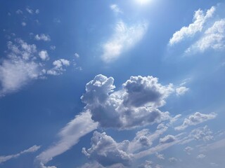 Sky clouds amazing heaven cloudscape