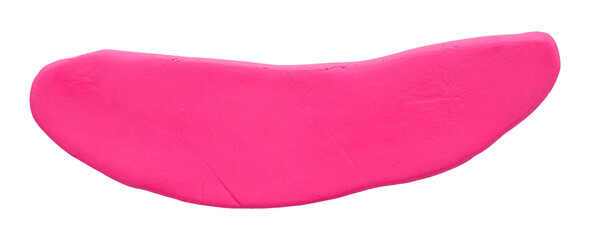 Plasticine is a pink brush isolated on a transparent background.