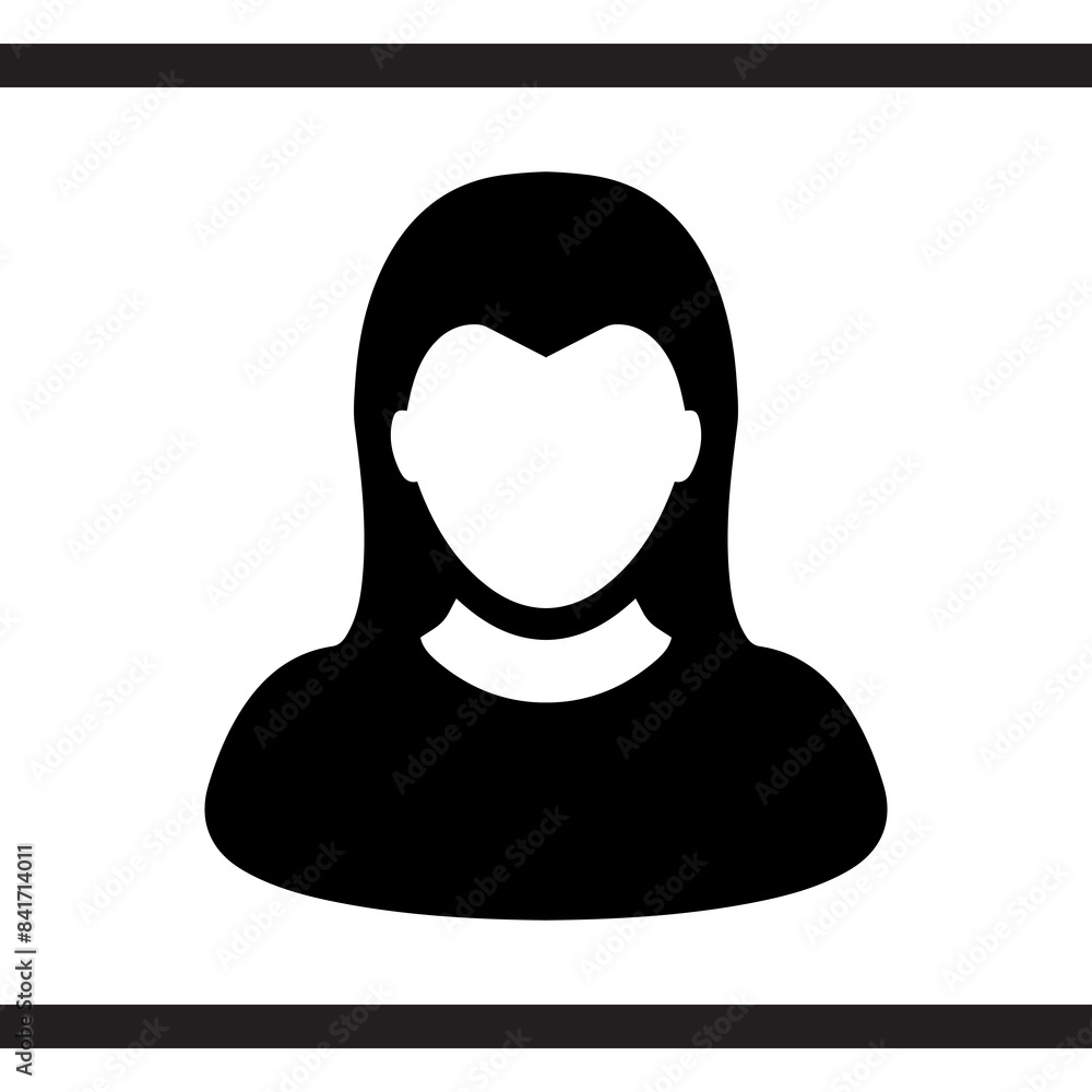 Poster user icon vector. profile symbol in trendy flat style. profile vector icon illustration isolated on 