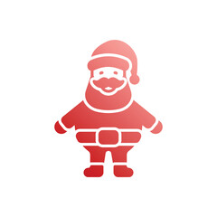 Santa Claus vector icon