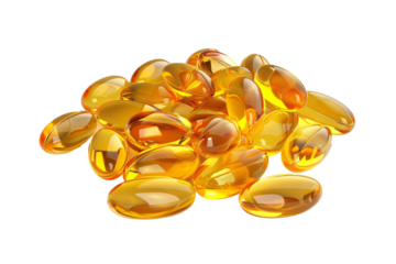 a pile of yellow pills