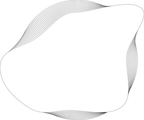 Circle fluid white overlapping for banner, web, badges, tag