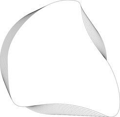 Circle fluid white overlapping for banner, web, badges, tag