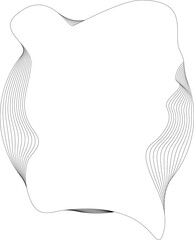 Circle fluid white overlapping for banner, web, badges, tag