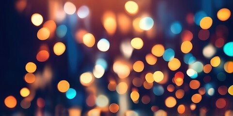 Obraz premium Abstract bokeh lighting background 