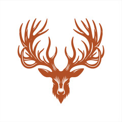 deer vector head