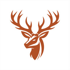 deer vector head