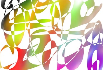 Abstract background with shape template 
