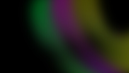 Abstract neon pink, yellow, and green on black