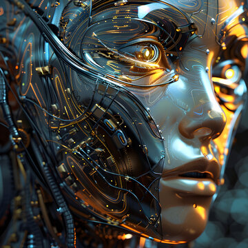 futurist brail AI generated