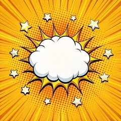 explosion comic  speech bubble 