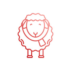 Sheep vector icon