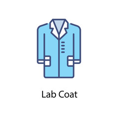 Lab Coat vector icon