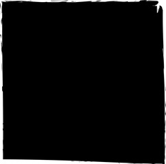 Set of grunge square template. Design element