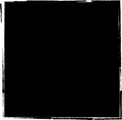 Set of grunge square template. Design element