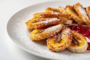 Delectable Banana Schnitzels with Fragrant Cinnamon