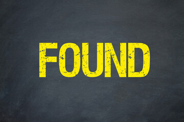 found	