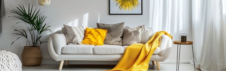 Cozy Scandinavian Living Room