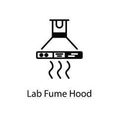 Lab Fume Hood vector icon