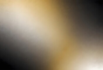 Fototapeta premium Grainy gradient background gold black and white color abstract wave backdrop, noise texture effect, banner poster header design