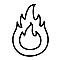 Flame icon