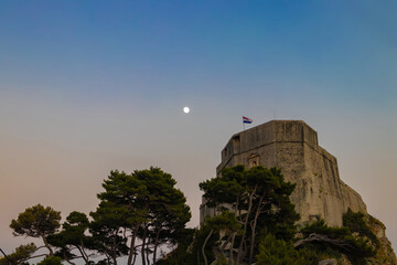 Lovrijenac fortress in Dubrovnik, Croatia