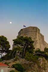 Lovrijenac fortress in Dubrovnik, Croatia