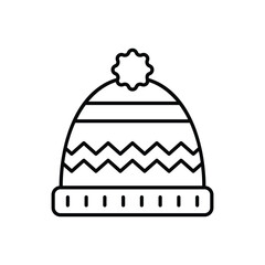 Beanie vector icon