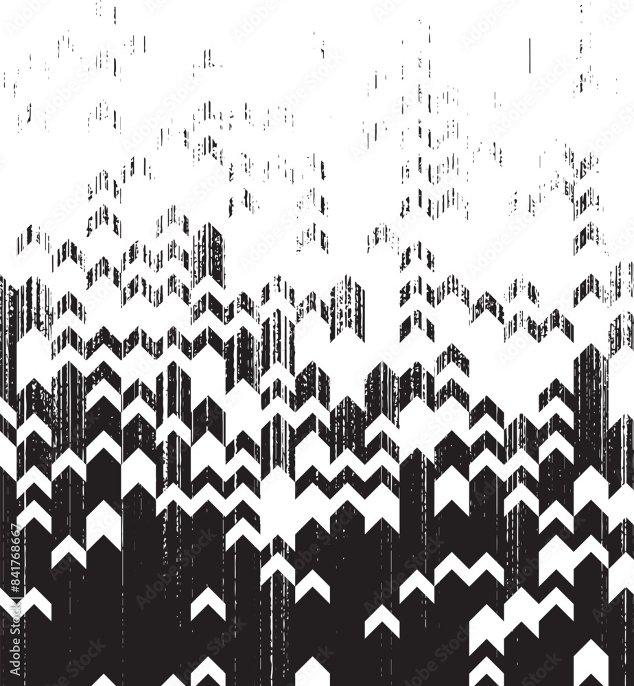 Poster fully editable vector element. black and white abstract and grunge geometric pattern background. vec