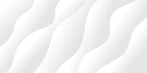 Abstract white paper wave background and abstract gradient and white wave curve lines banner background design. White wave modern abstract background design. space style.