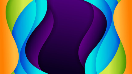 Abstract background with soft gradient color on background .Vector background for wallpaper. Eps 10