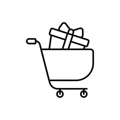 Shopping vector icon