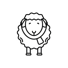 Sheep vector icon