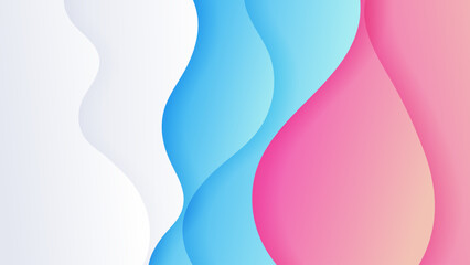 Abstract background with soft gradient color on background .Vector background for wallpaper. Eps 10