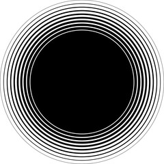 Obraz premium Circle blend line frame template design. Design elements