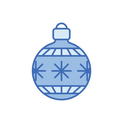 Fototapeta premium Bauble vector icon