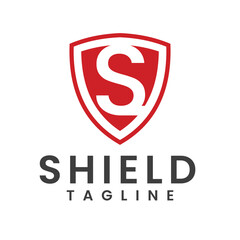 Professional Shield Logo with Strong Initial S Smart Versatile for Security, Protection or Corporate Identity