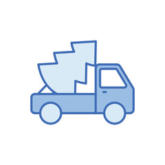 Truck vector icon