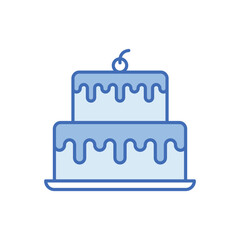 Cake vector icon