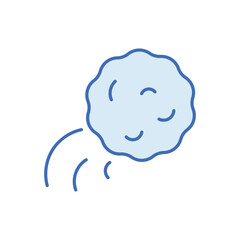 Snow Ball vector icon