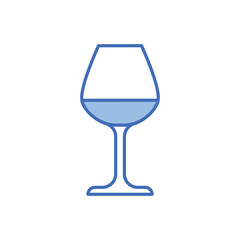 Wine Glass vector icon