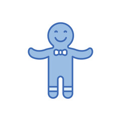 Gingerbread Man vector icon