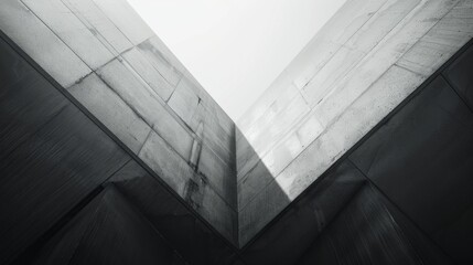 Minimalistic Abstract Architecture Desktop Wallpaper, Geometric Shapes, Monochromatic color, Modern Simplicity, banner design, brochure, pattern design, web, wallpaper, background template