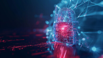 Illuminated Cybersecurity: Digital Lock in Virtual Space